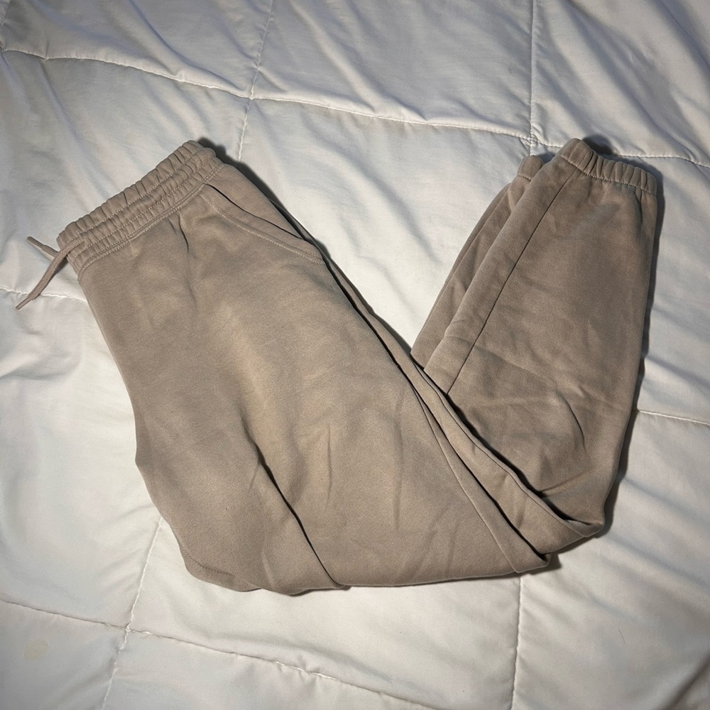 Tan Joggers